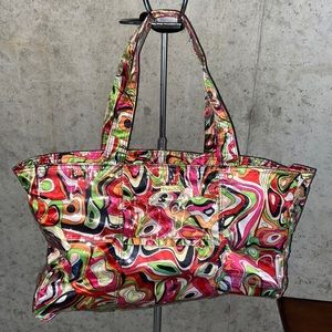 Luxury travel tote. Waterproof. NWT